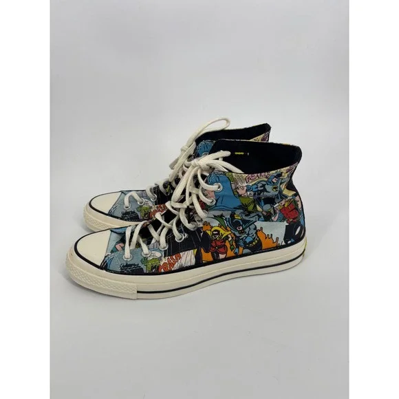 Converse Sneaker Unisex Mens 8 Womens 10 Batman 80th Anniversary Chuck 70 Hi - Picture 10 of 14
